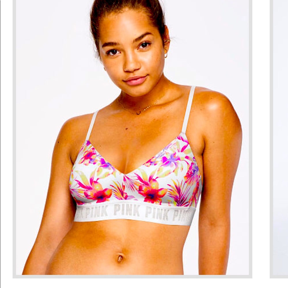 NWT VS/PINK Wireless Tee Shirt Bra